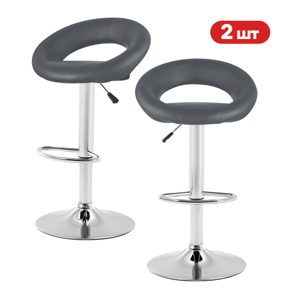 Комплект барных стульев Ergozen Eclipse 2 шт серый