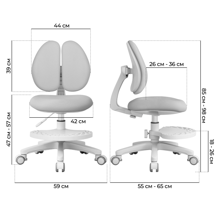 Характеристики Детское кресло Anatomica Primera Duos Характеристики Детское кресло Anatomica Primera Duos