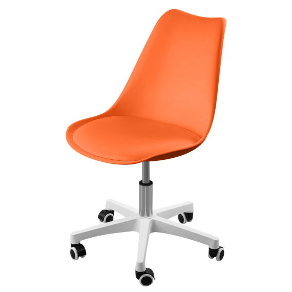 Компьютерное кресло Ergozen Comfort оранжевый/белый