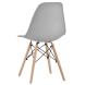 Кухонные стулья Ergozen Eames DSW Pro (2 шт комплект) серый